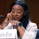 Simone Biles testifies during a Senate Judiciary hearing about the Inspector General’s report on the FBI’s handling of the Larry Nassar investigation on Capitol Hill, Wednesday, Sept. 15, 2021, in Washington, D.C.